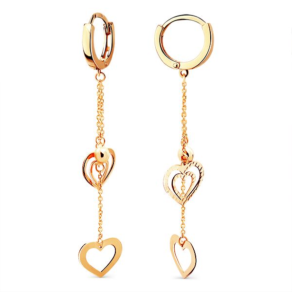 Сапфир каталог товаров Серьги из золота