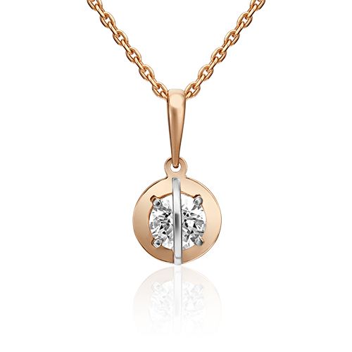 Сапфир каталог товаров Подвеска из золота с фианитом