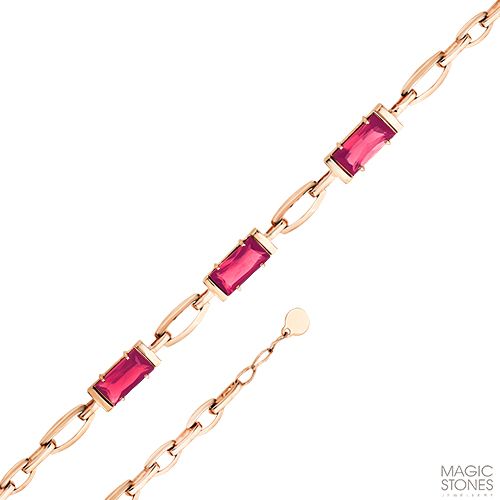 Сапфир каталог товаров Браслет женский из золота с рубином