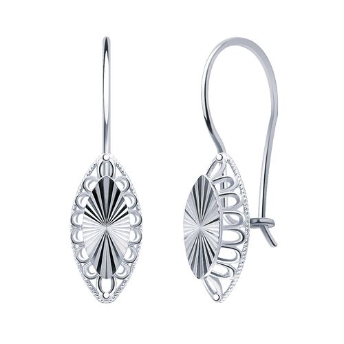 Сапфир каталог товаров Серьги из серебра