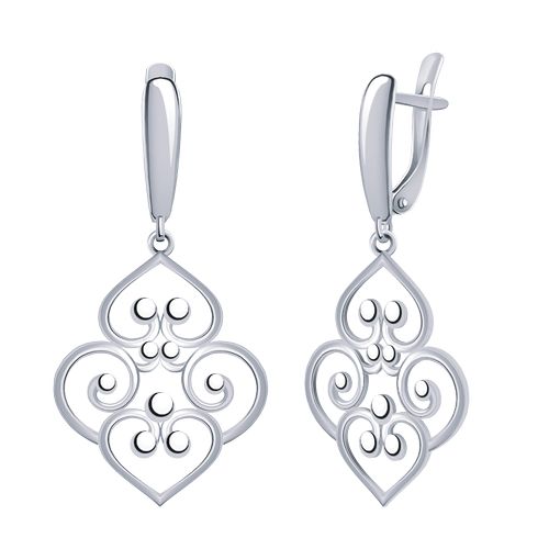 Сапфир каталог товаров Серьги из серебра