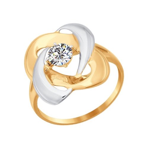 Сапфир каталог товаров Кольцо из золота с фианитом