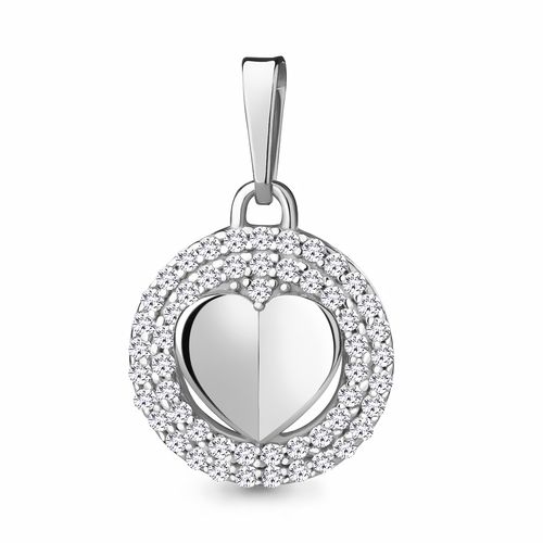 Сапфир каталог товаров Подвеска из серебра с фианитом