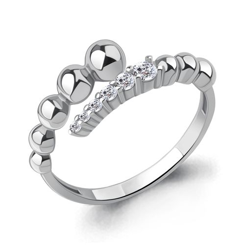 Сапфир каталог товаров Кольцо из серебра с фианитом