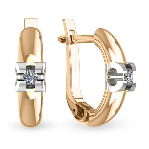 Сапфир каталог товаров Серьги из золота с бриллиантом