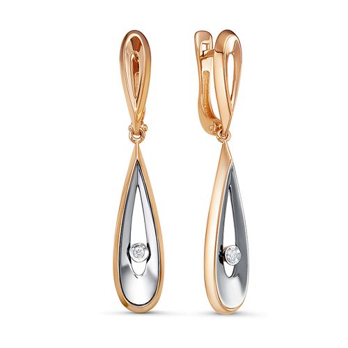 Сапфир каталог товаров Серьги из золота с бриллиантом