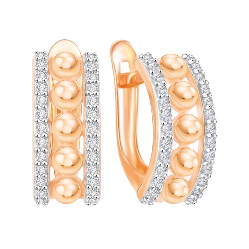 Сапфир каталог товаров Серьги из золота с фианитом Сапфир каталог товаров Серьги из золота с фианитом