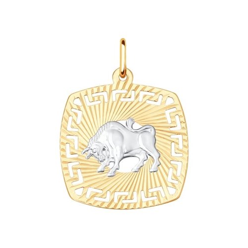 Сапфир каталог товаров Подвеска знак зодиака из золота