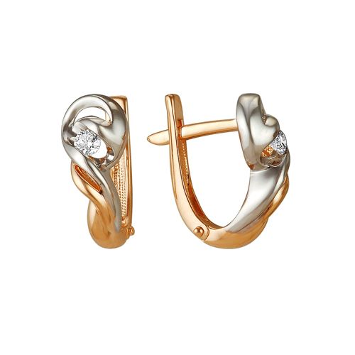 Сапфир каталог товаров Серьги из золота с бриллиантом