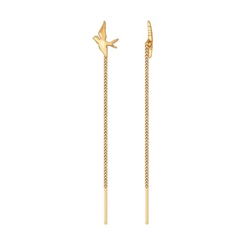 Сапфир каталог товаров Серьги продевки детские из золота