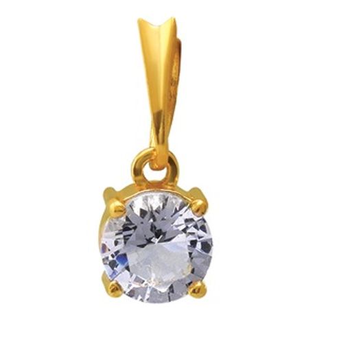 Сапфир каталог товаров Подвеска из золота с фианитом