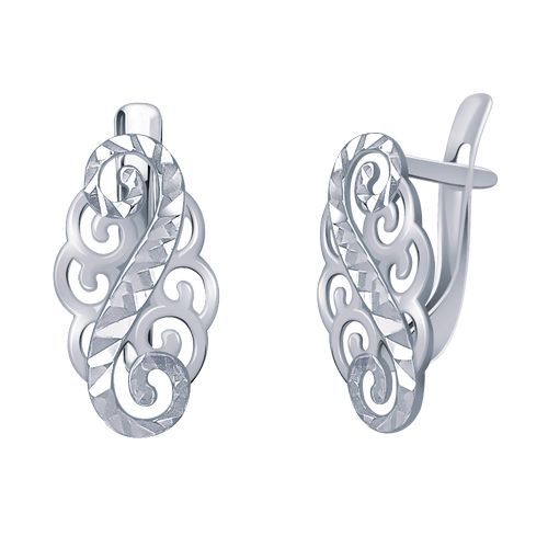 Сапфир каталог товаров Серьги из серебра