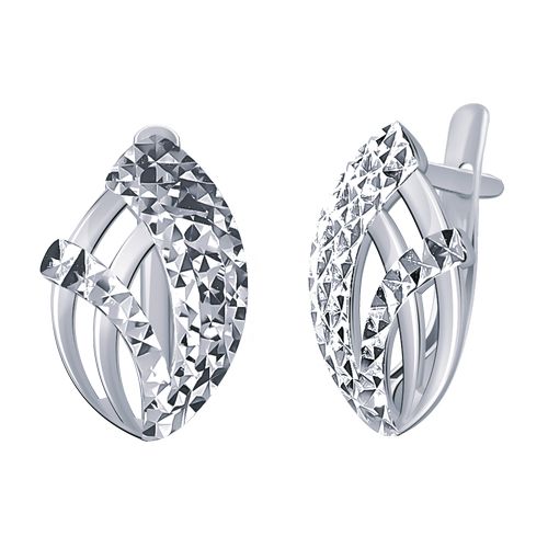 Сапфир каталог товаров Серьги из серебра