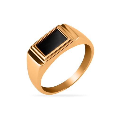 Сапфир каталог товаров Печатка мужская из золота с ониксом