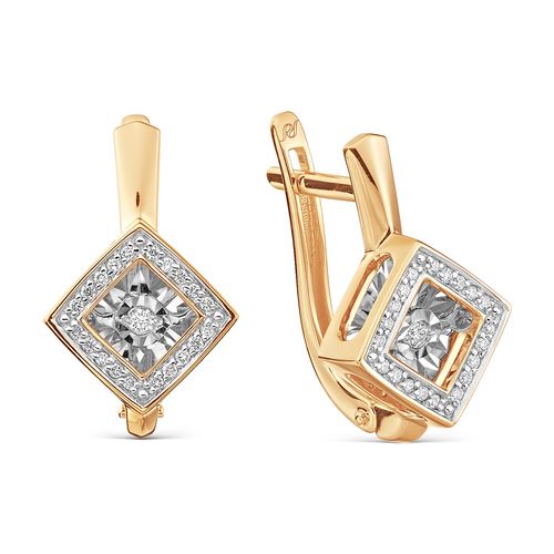 Сапфир каталог товаров Серьги из золота с бриллиантом