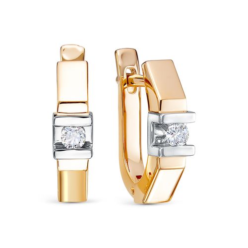 Сапфир каталог товаров Серьги из золота с бриллиантом