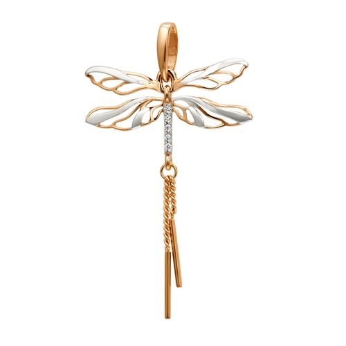 Сапфир каталог товаров Подвеска из золота с фианитом