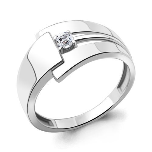 Сапфир каталог товаров Кольцо из серебра с фианитом