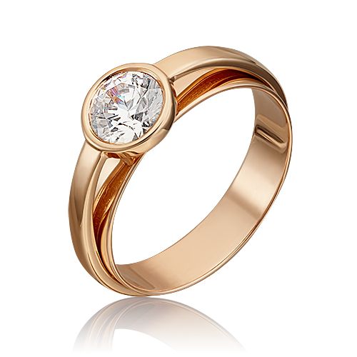 Сапфир каталог товаров Кольцо мужское из золота с фианитом