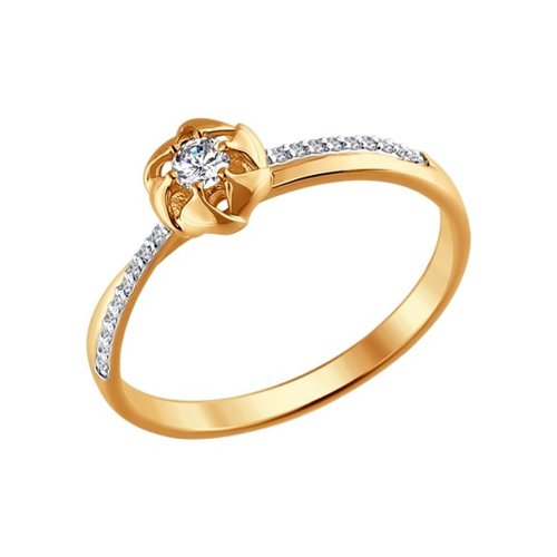 Сапфир каталог товаров Кольцо из золота с бриллиантом