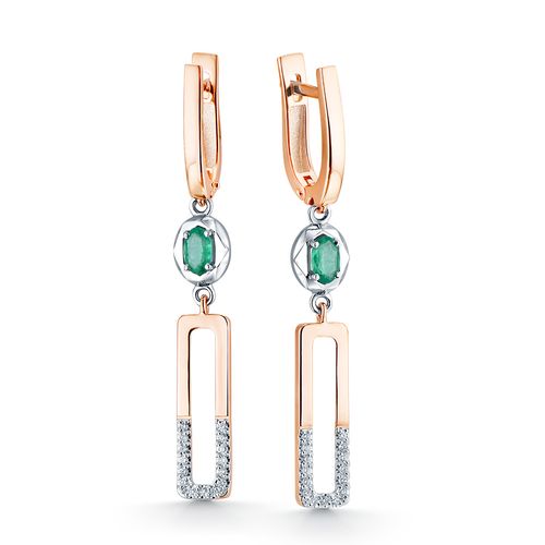 Сапфир каталог товаров Серьги из золота с бриллиантом, изумрудом Сапфир каталог товаров Серьги из золота с бриллиантом, изумрудом