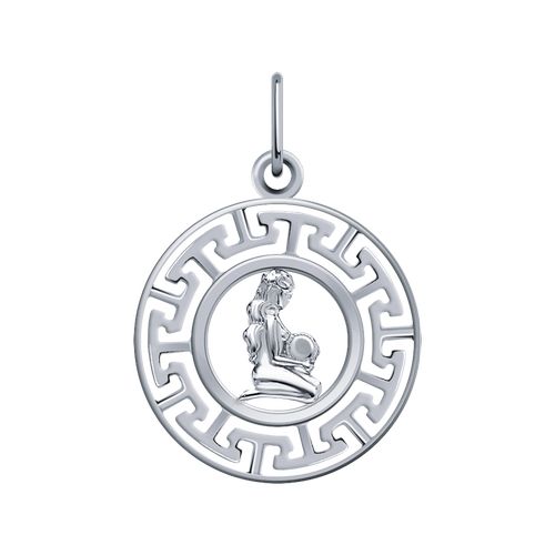 Сапфир каталог товаров Подвеска знак зодиака из серебра