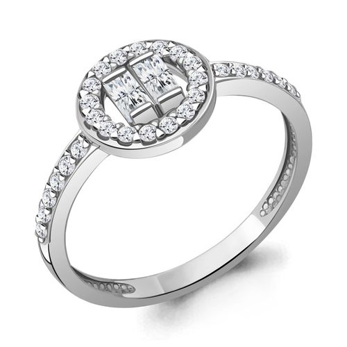 Сапфир каталог товаров Кольцо из серебра с фианитом