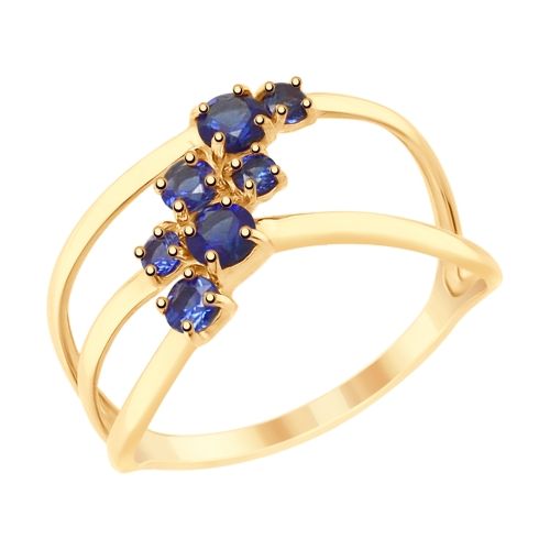 Сапфир каталог товаров Кольцо из золота с сапфиром