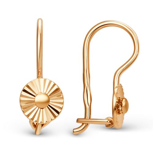 Сапфир каталог товаров Серьги детские из золота