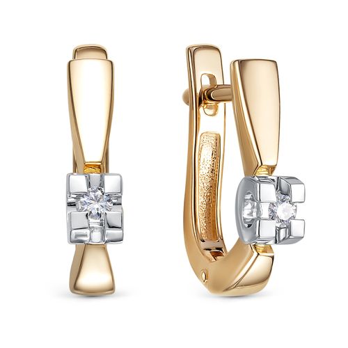 Сапфир каталог товаров Серьги из золота с бриллиантом