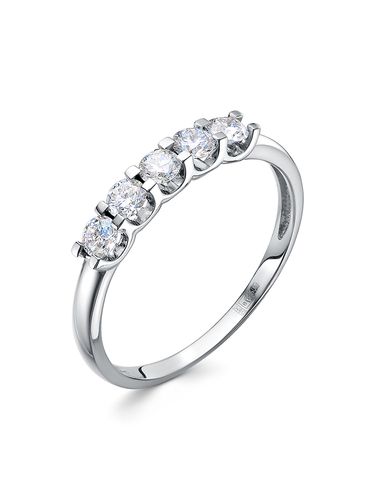 Сапфир каталог товаров Кольцо из белого золота с бриллиантом