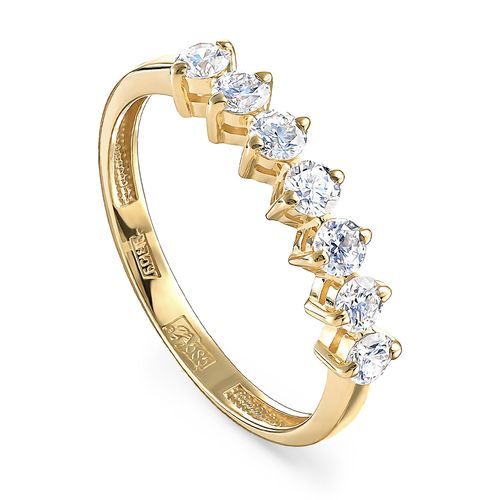 Сапфир каталог товаров Кольцо из желтого золота с бриллиантом