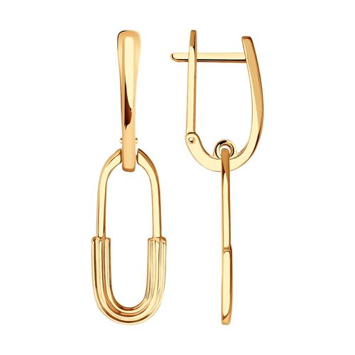 Сапфир каталог товаров Серьги из золота