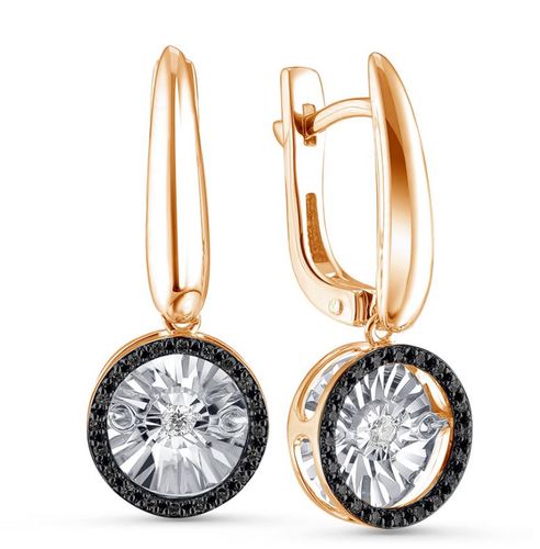 Сапфир каталог товаров Серьги из золота с бриллиантом