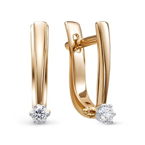 Сапфир каталог товаров Серьги из золота с бриллиантом