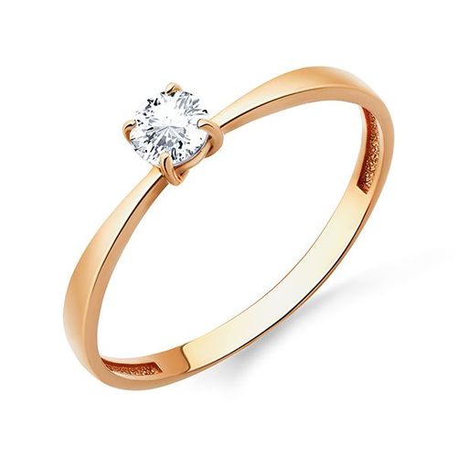 Сапфир каталог товаров Кольцо из золота с фианитом