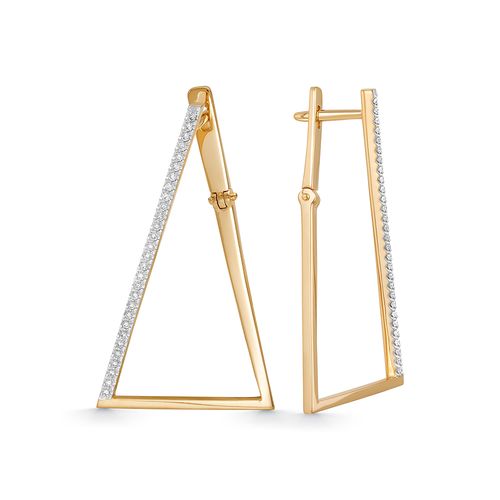 Сапфир каталог товаров Серьги из золота с бриллиантом