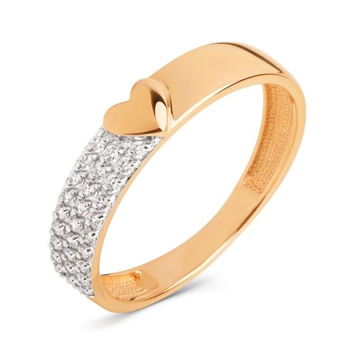 Сапфир каталог товаров Кольцо из золота с фианитом