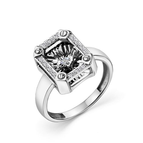 Сапфир каталог товаров Кольцо из белого золота с бриллиантом