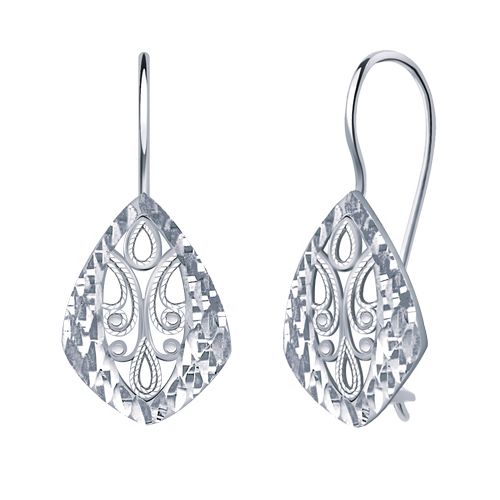 Сапфир каталог товаров Серьги из серебра