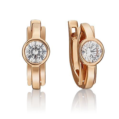 Сапфир каталог товаров Серьги из золота с сваровски