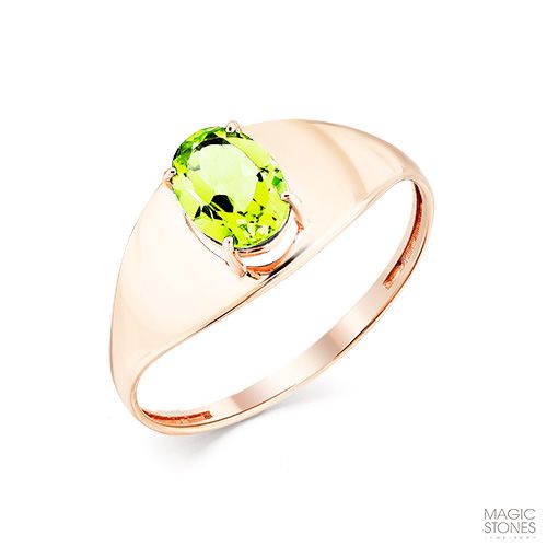 Сапфир каталог товаров Кольцо из золота с хризолитом