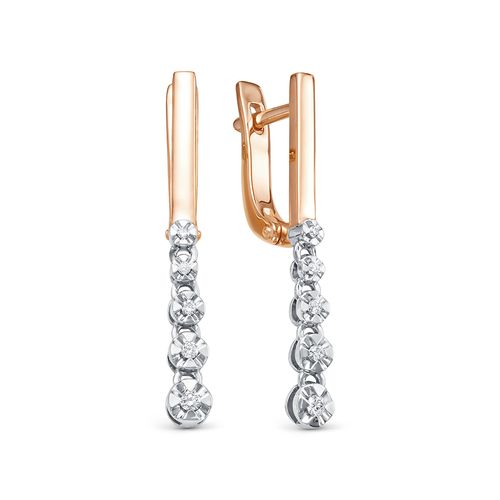 Сапфир каталог товаров Серьги из золота с бриллиантом