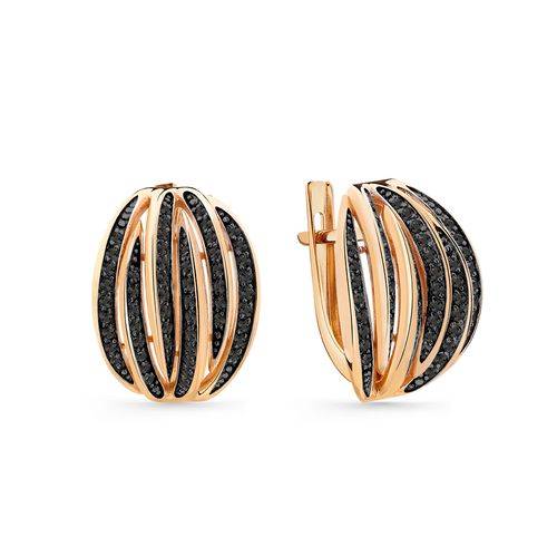 Сапфир каталог товаров Серьги из золота с фианитом