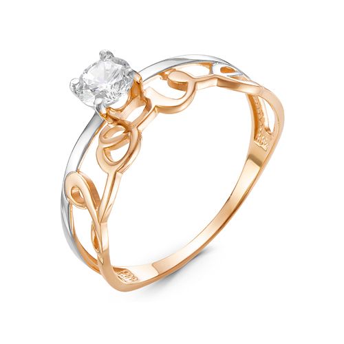 Сапфир каталог товаров Кольцо из золота с фианитом