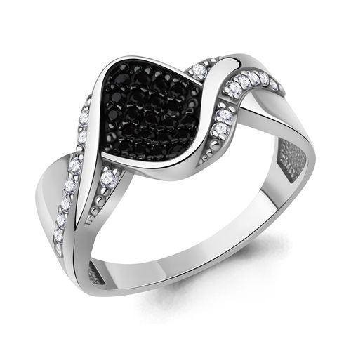 Сапфир каталог товаров Кольцо из серебра с фианитом