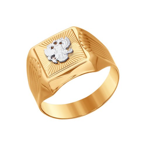 Сапфир каталог товаров Кольцо мужское из золота