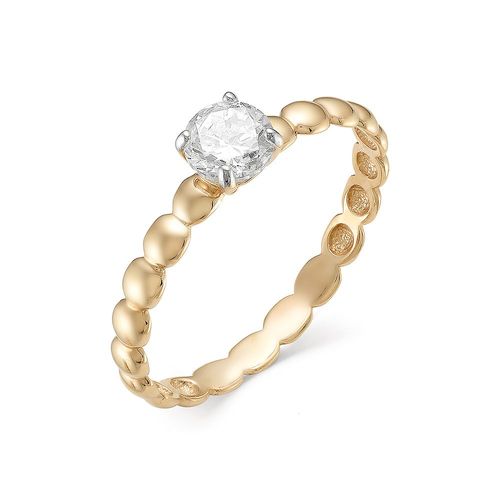 Сапфир каталог товаров Кольцо из золота с фианитом