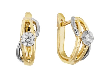 Сапфир каталог товаров Серьги из золота с сваровски