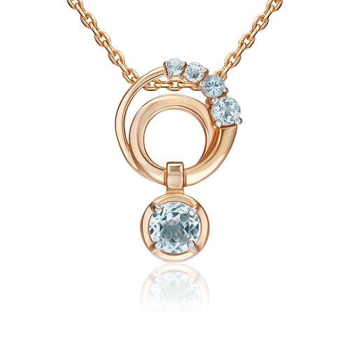 Сапфир каталог товаров Подвеска из золота с топазом